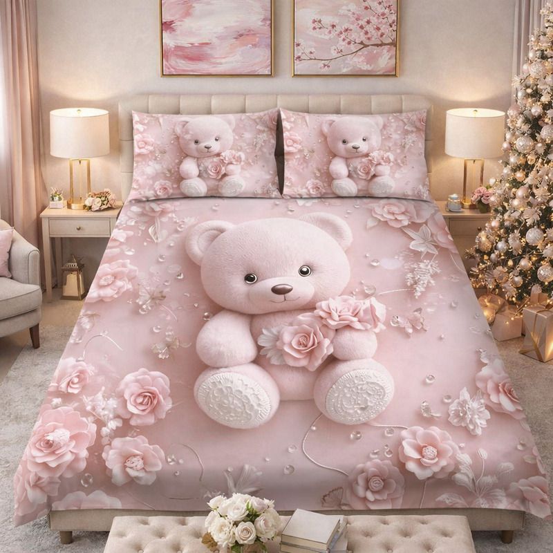 shanti decor Polycotton King Flat 400 TC 7D Digital Bedsheet-picture-31