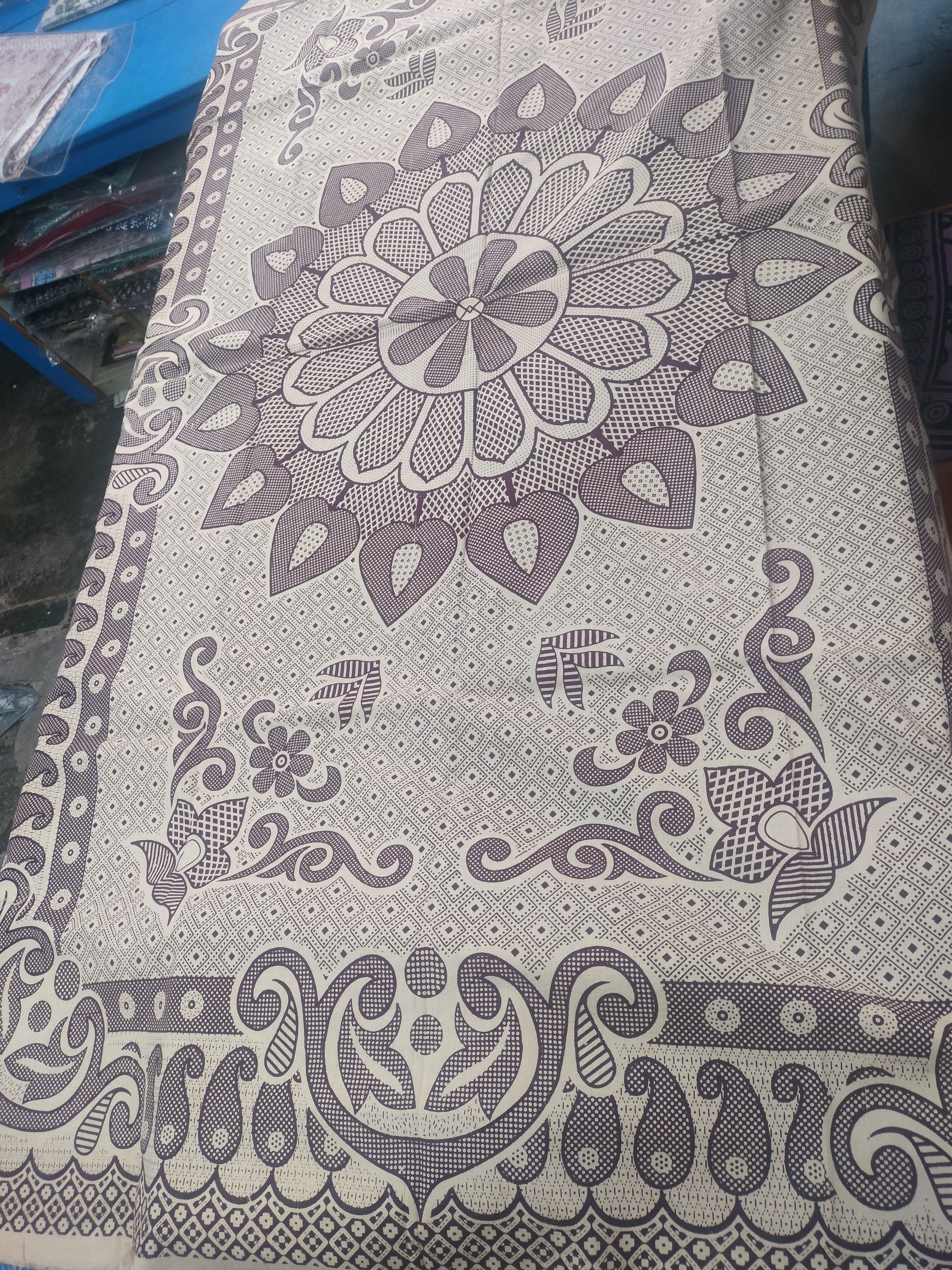 jaat 200 TC Cotton Single Printed Flat Bedsheet-picture-26