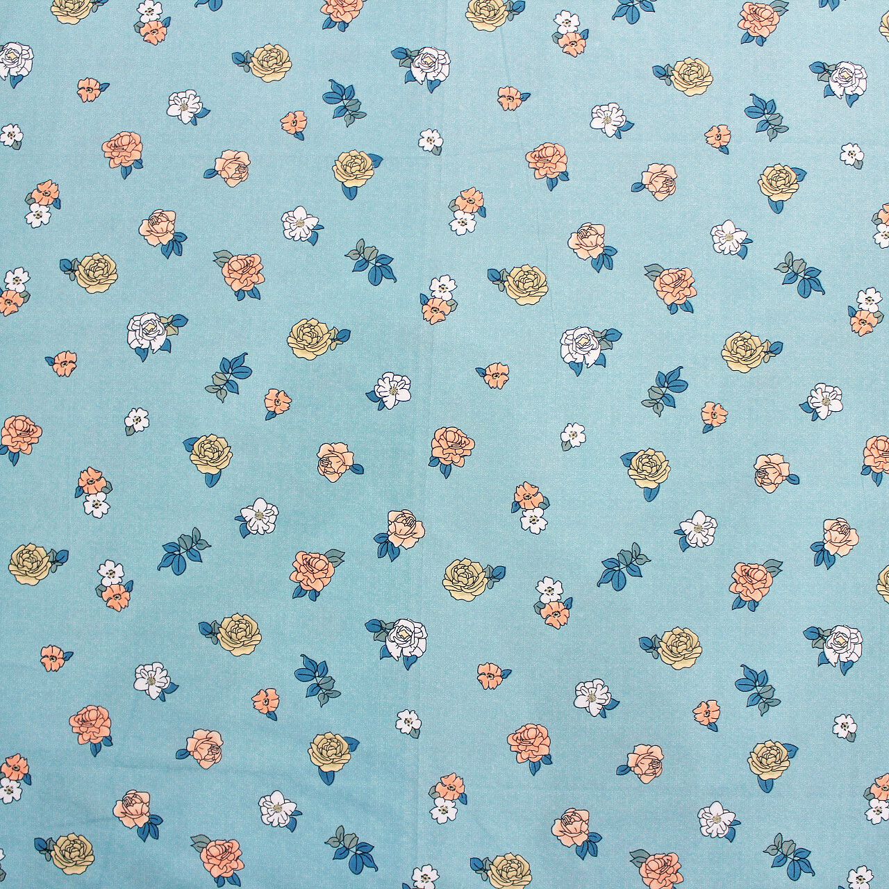 indhome life 210 TC Cotton Queen Floral Fitted (Elastic) Bedsheet-picture-16