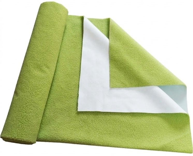baby aura Fleece Crib Flat 1000 TC Solid 1 Bedsheet-picture-11
