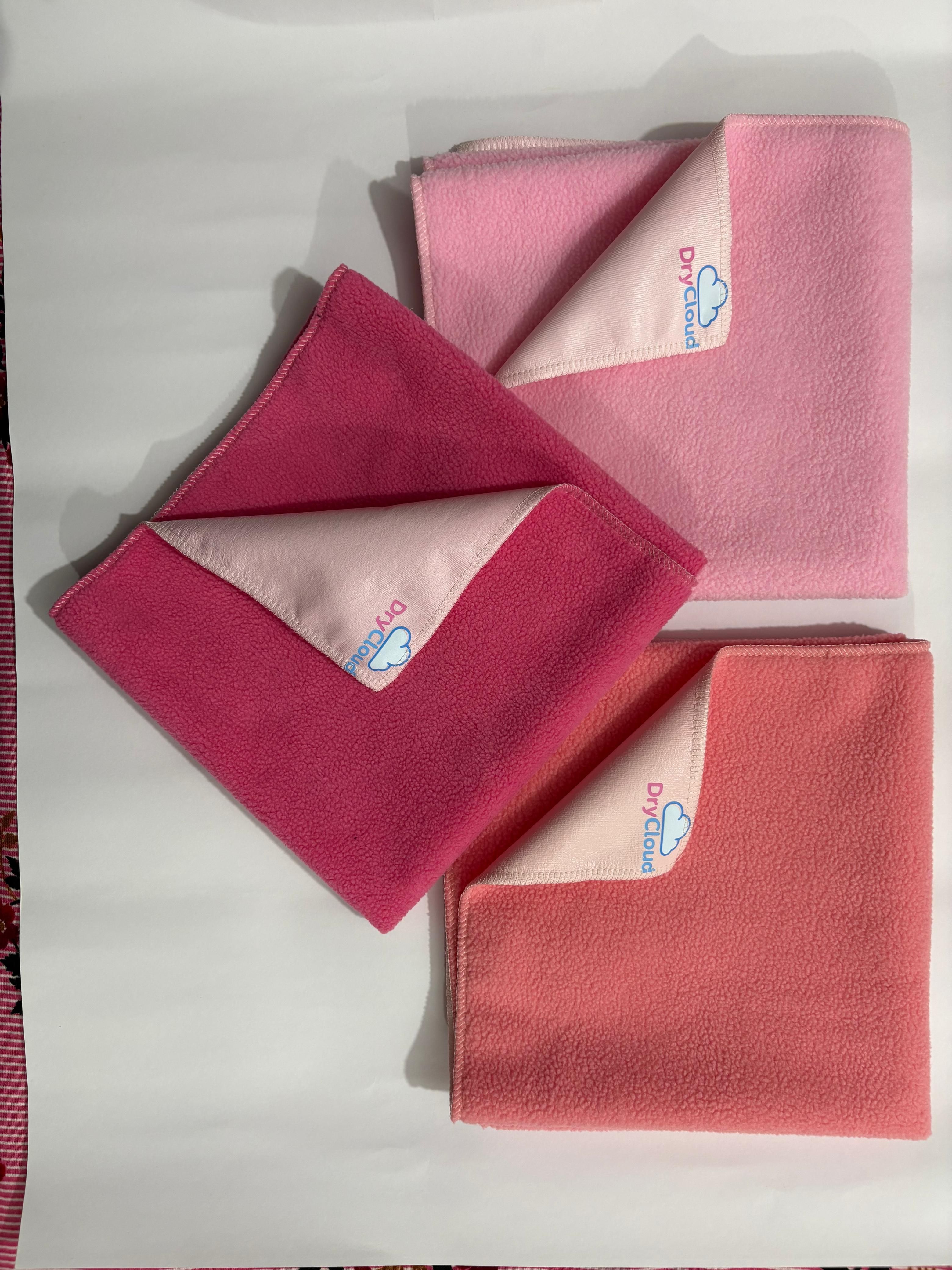 Polycotton Crib Flat 50 TC Solid Bedsheet