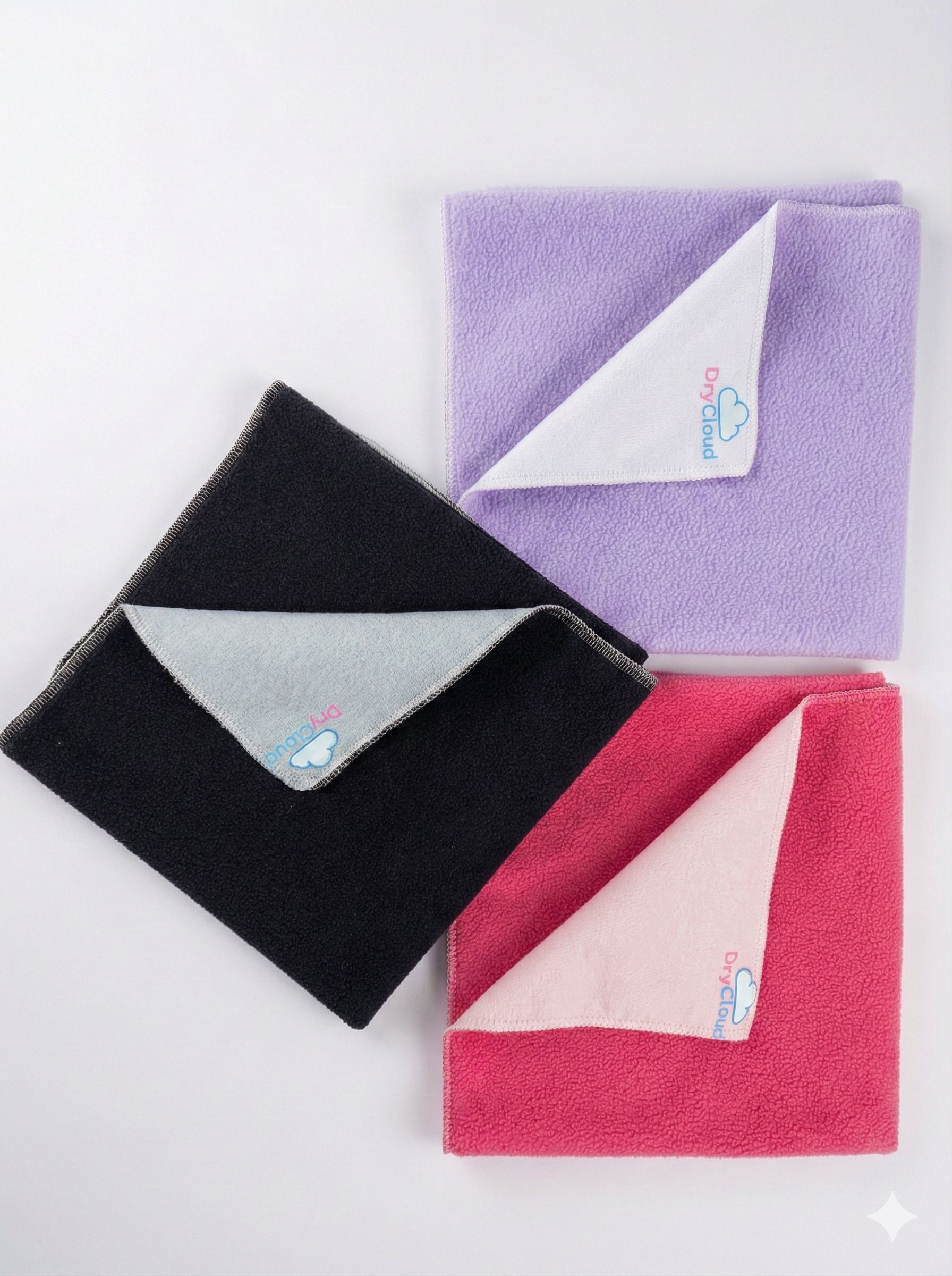 Polycotton Crib Flat 50 TC Solid Bedsheet