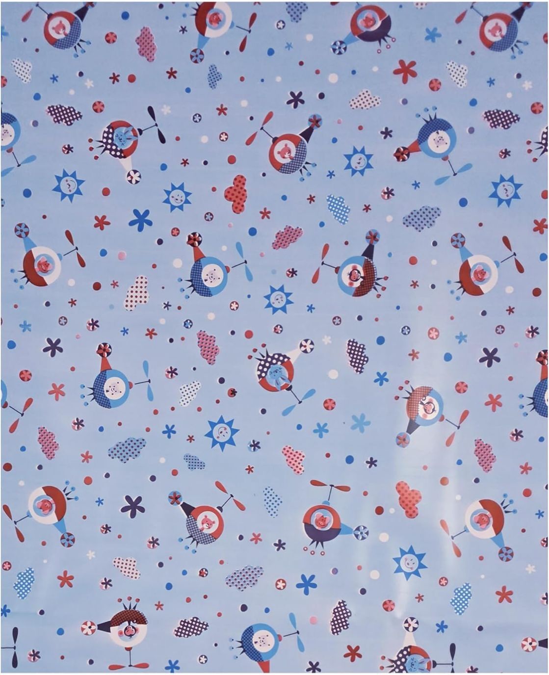 PVC Single Flat 250 TC Cartoon 1 Bedsheet-image-20