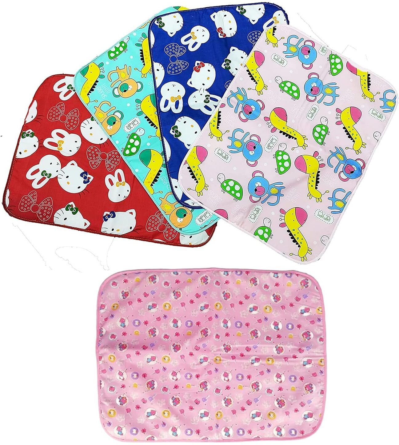 cuteably 150 TC Polycotton Single Printed Flat Bedsheet-picture-37