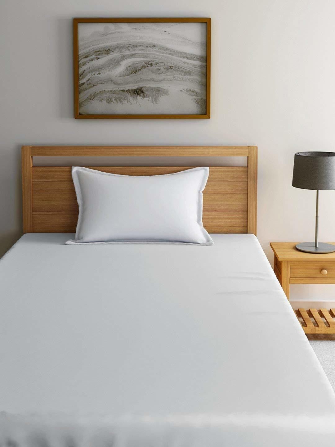 200 TC Cotton Single Solid Flat Bedsheet-image-18