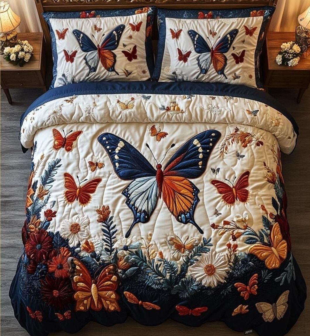 kitchdeco Cotton Blend King Flat 250 TC Printed 1 Bedsheet with 2 Pillow Covers-picture-35