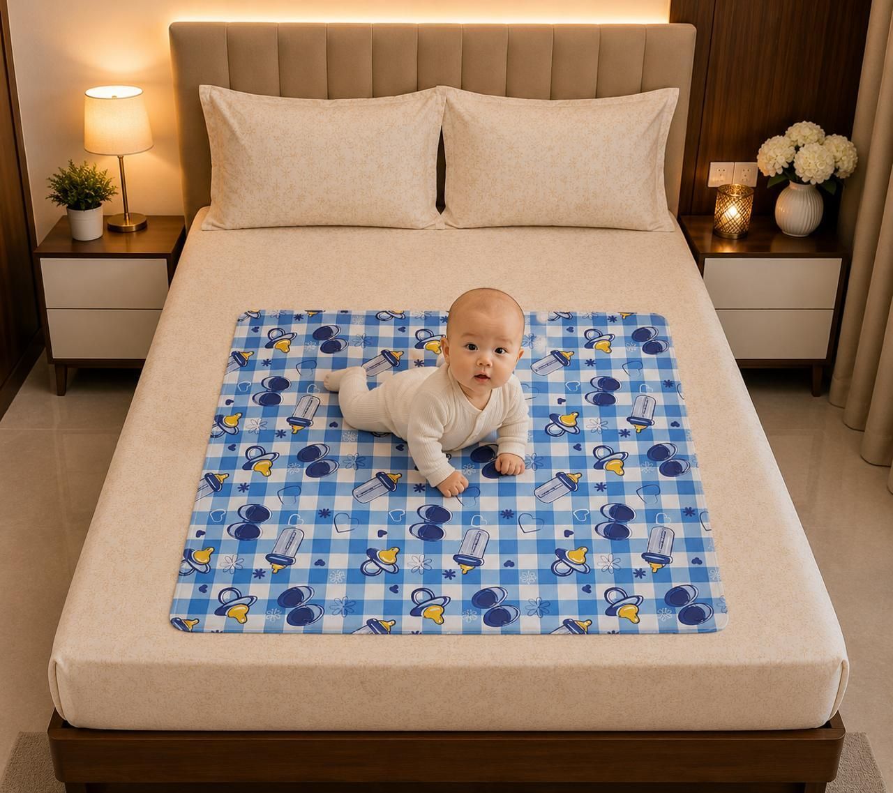 abliss PVC Single Flat 99 TC Cartoon 1 Bedsheet-picture-10