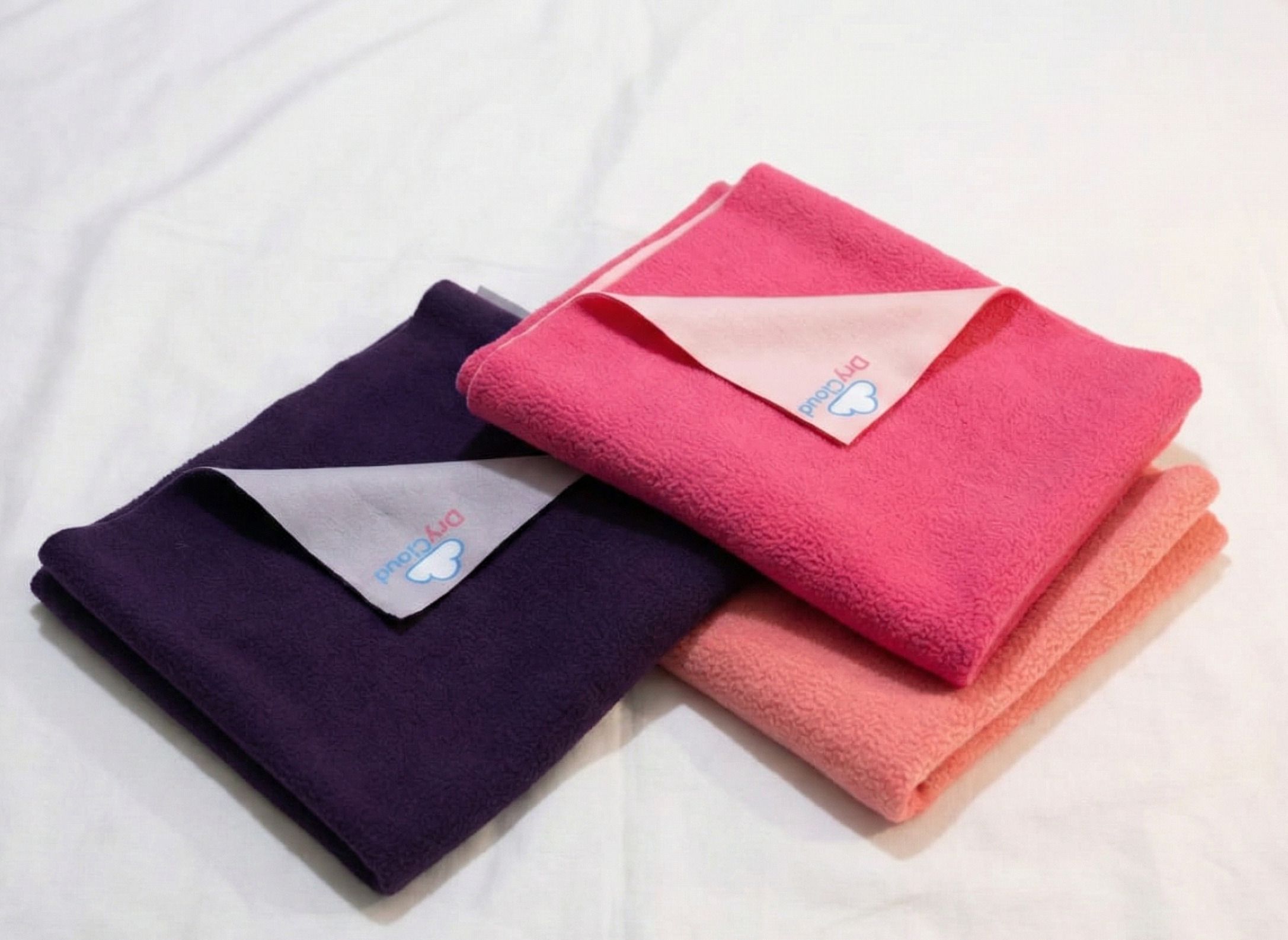 Polycotton Crib Flat 50 TC Solid Bedsheet