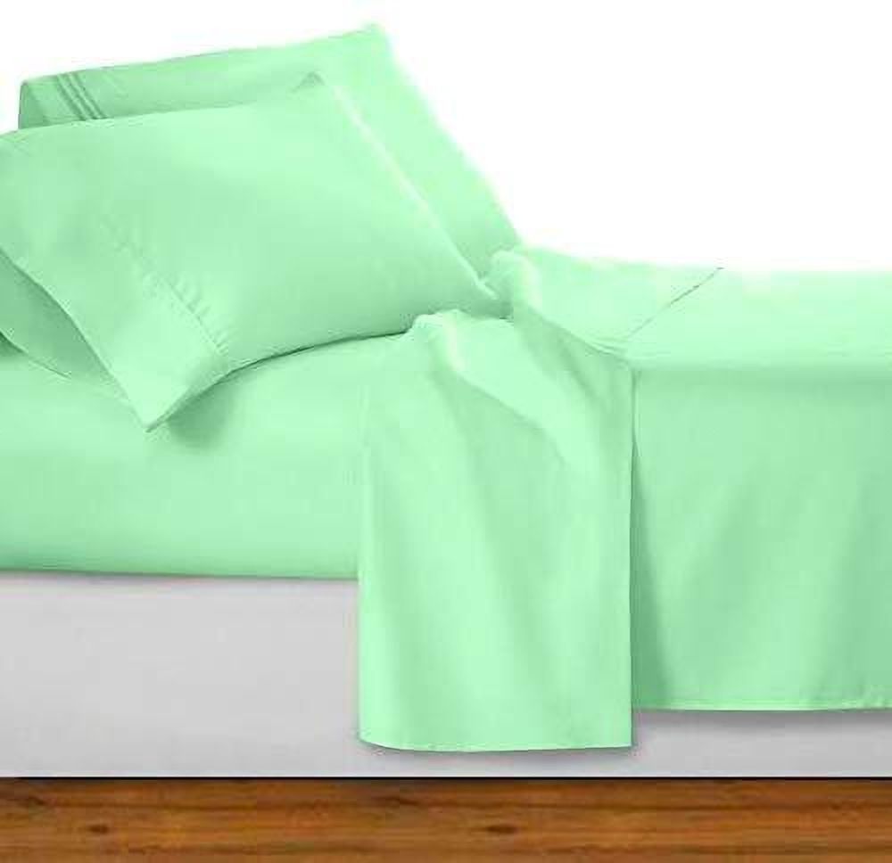 300 TC Cotton Queen Solid Flat Bedsheet-image-39