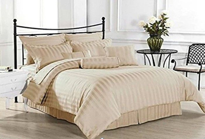 1 TC Cotton Double Solid Flat Bedsheet-image-7