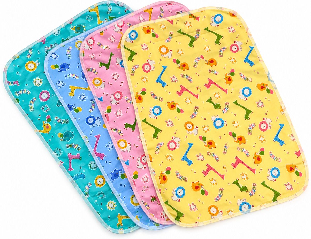 Cotton Single Flat 100 TC Animal 4 Bedsheets-image-33