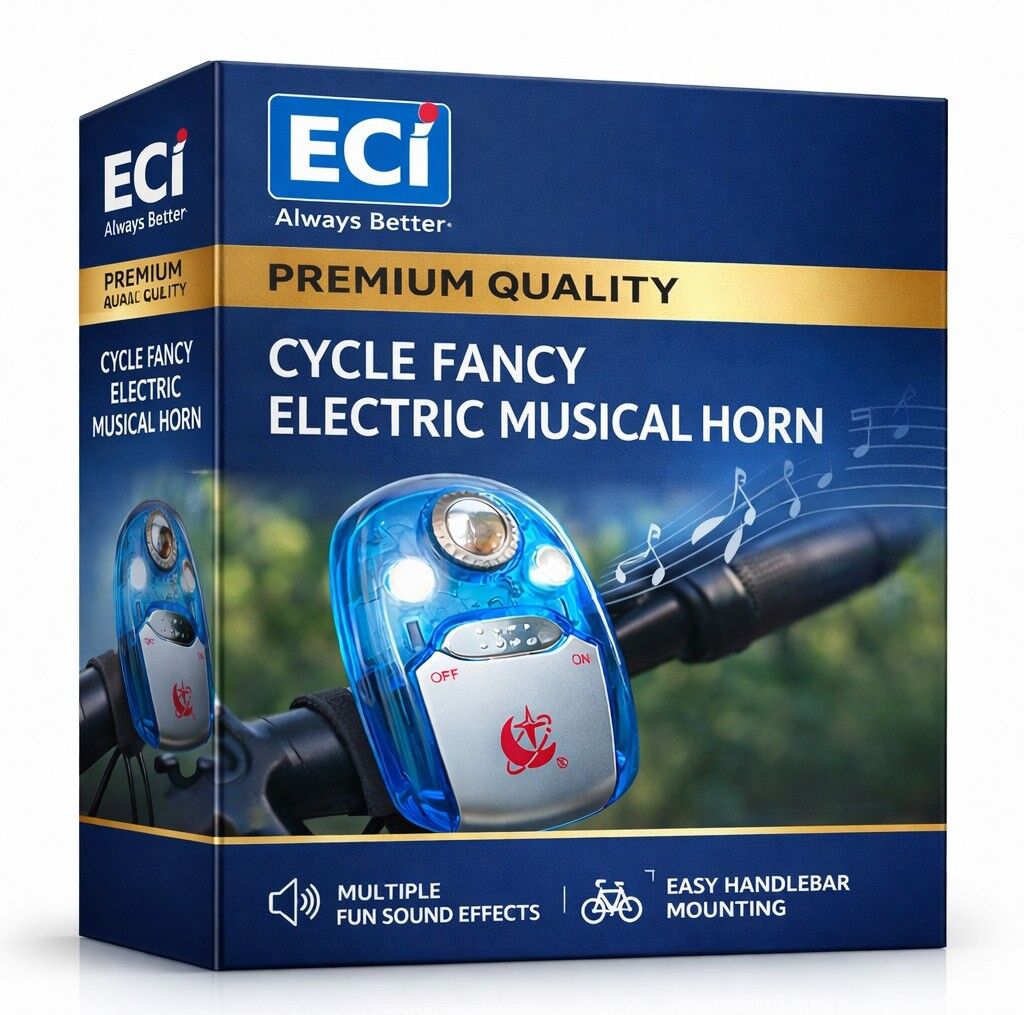 eci Cycle Fancy Electric Musical Horn Bell-picture-1