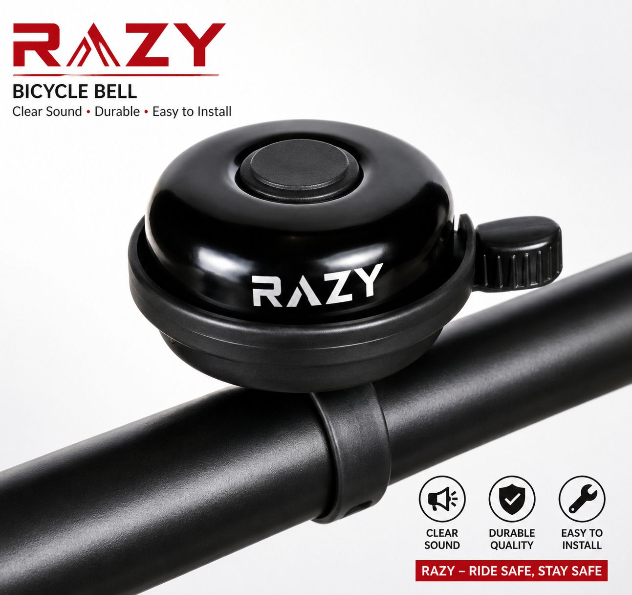 razy Bicycle Handlebar Bell T Bell-picture-6