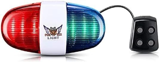 gcw Cycle Police Bike Sound Kids Electronic Horn Siren - Horn, 6 LED Light 4 Sounds Bell-picture-18