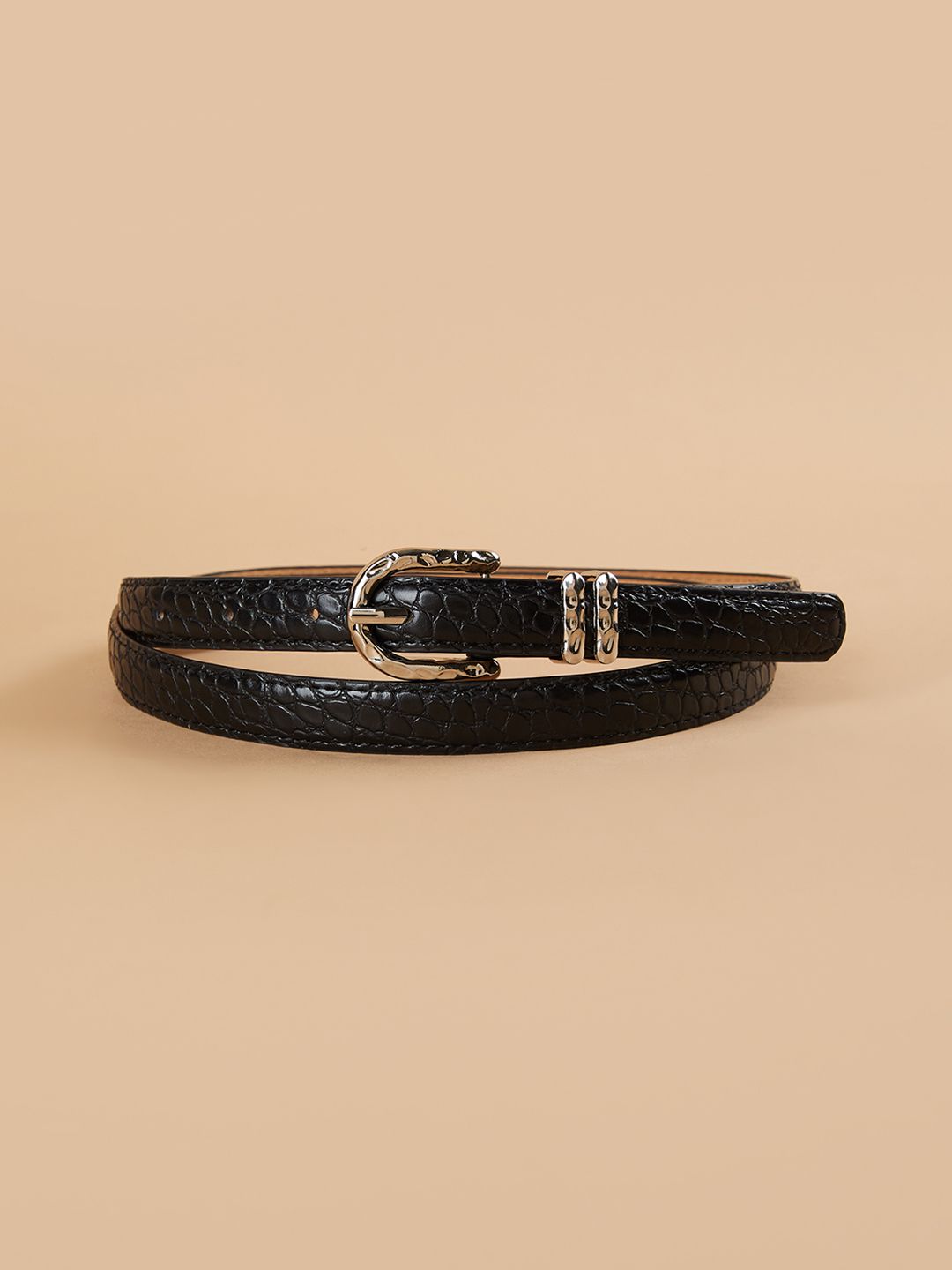Women Black Genuine Leather Belt-image-31