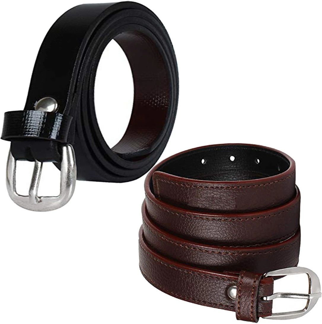 Women Casual Black, Brown Synthetic Belt-image-11