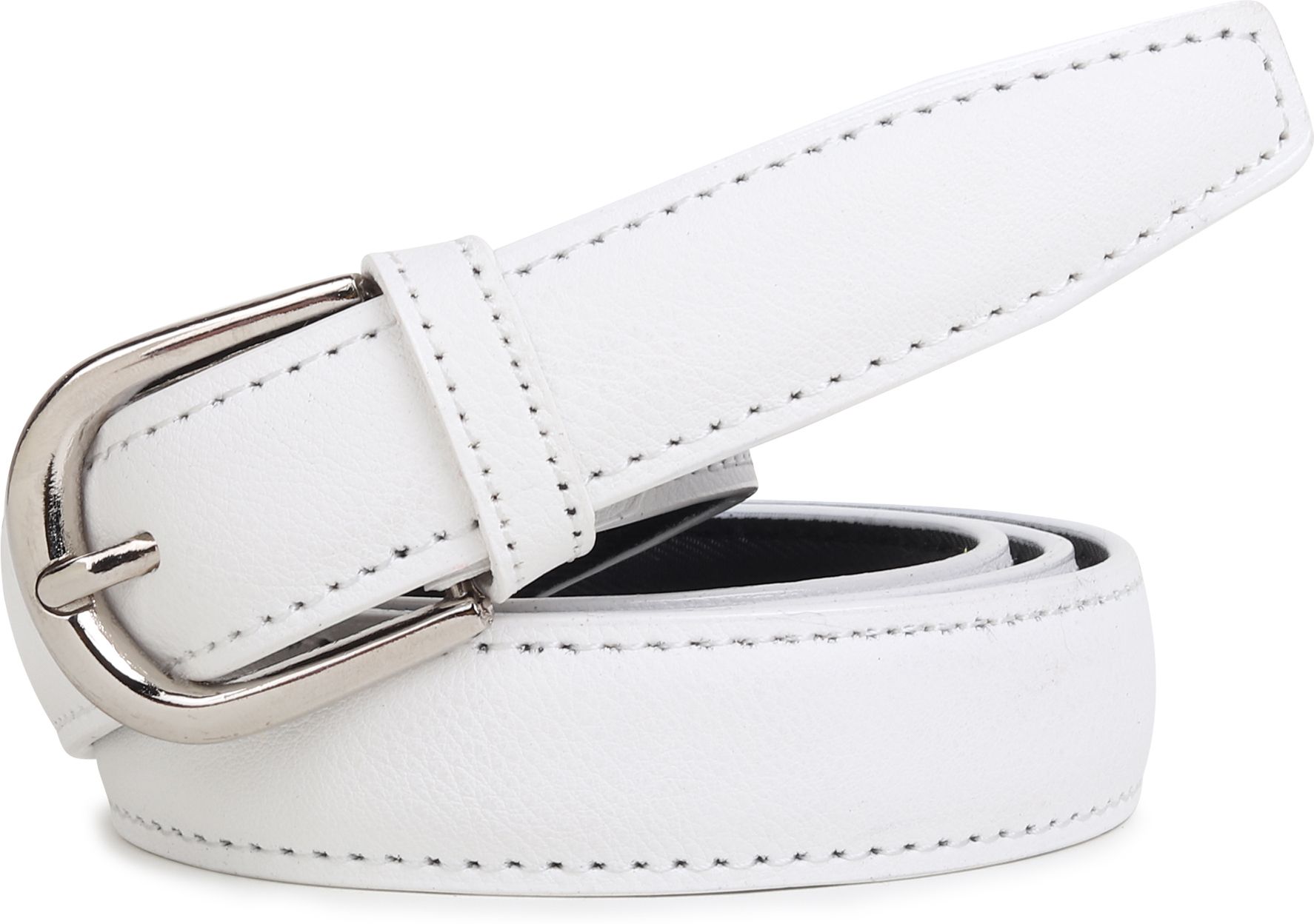 heneda Women Formal, Casual White Synthetic Belt-picture-10