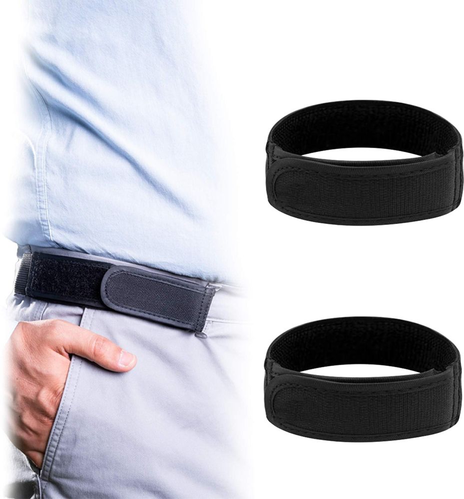 palay Men & Women Casual Black Nylon Belt-picture-45