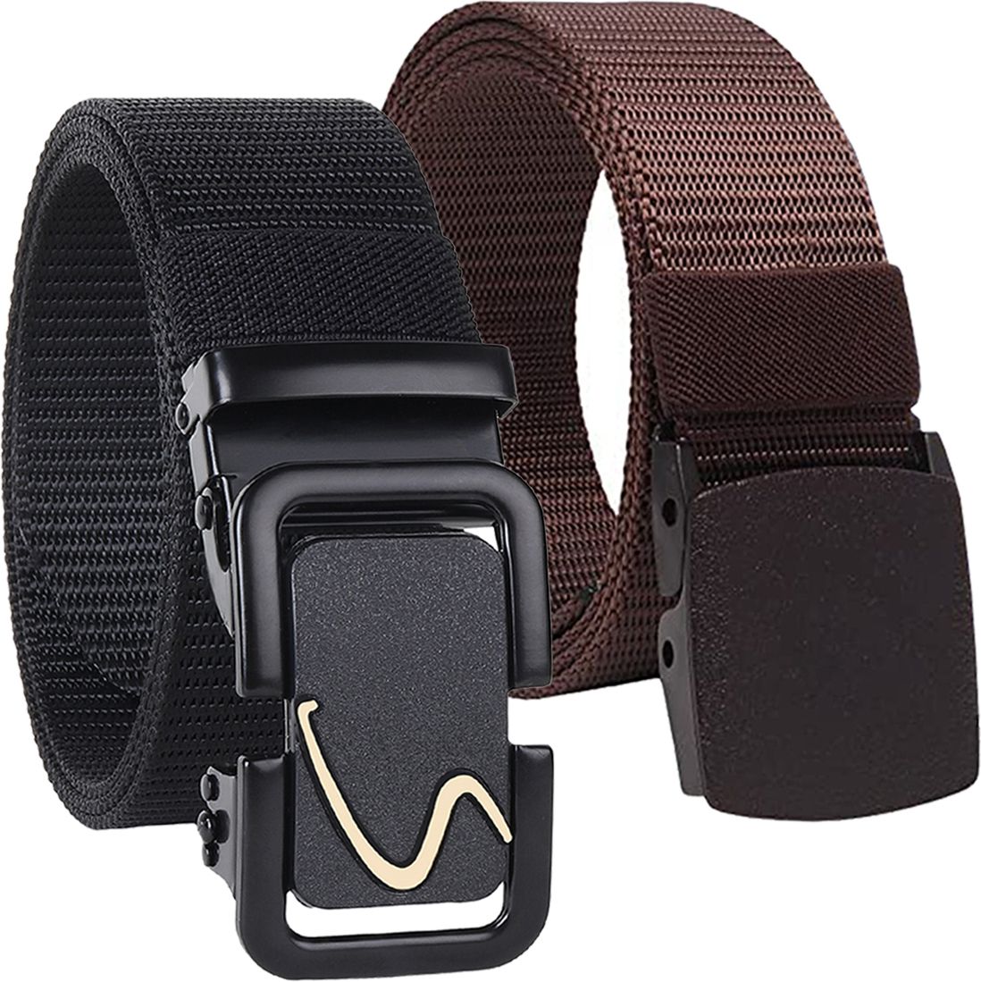 roadster Men Casual, Formal Multicolor Nylon Belt-picture-39