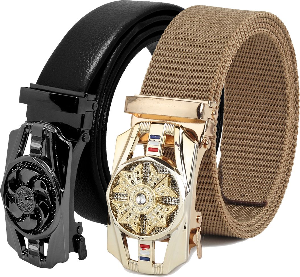 Men Casual, Formal Multicolor Nylon Belt-image-31