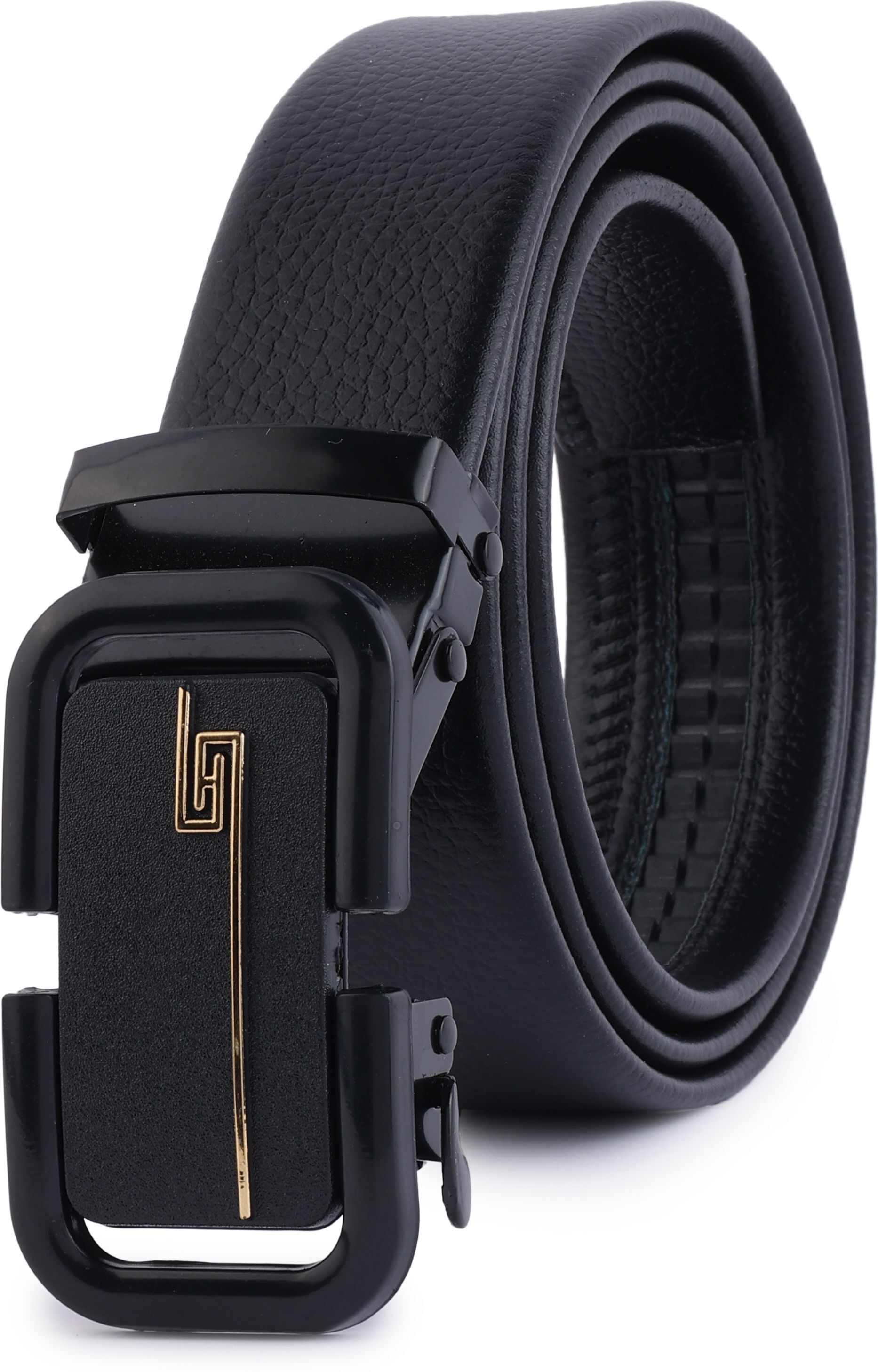 zevora Men Formal, Evening, Party Black Artificial Leather Belt-picture-13
