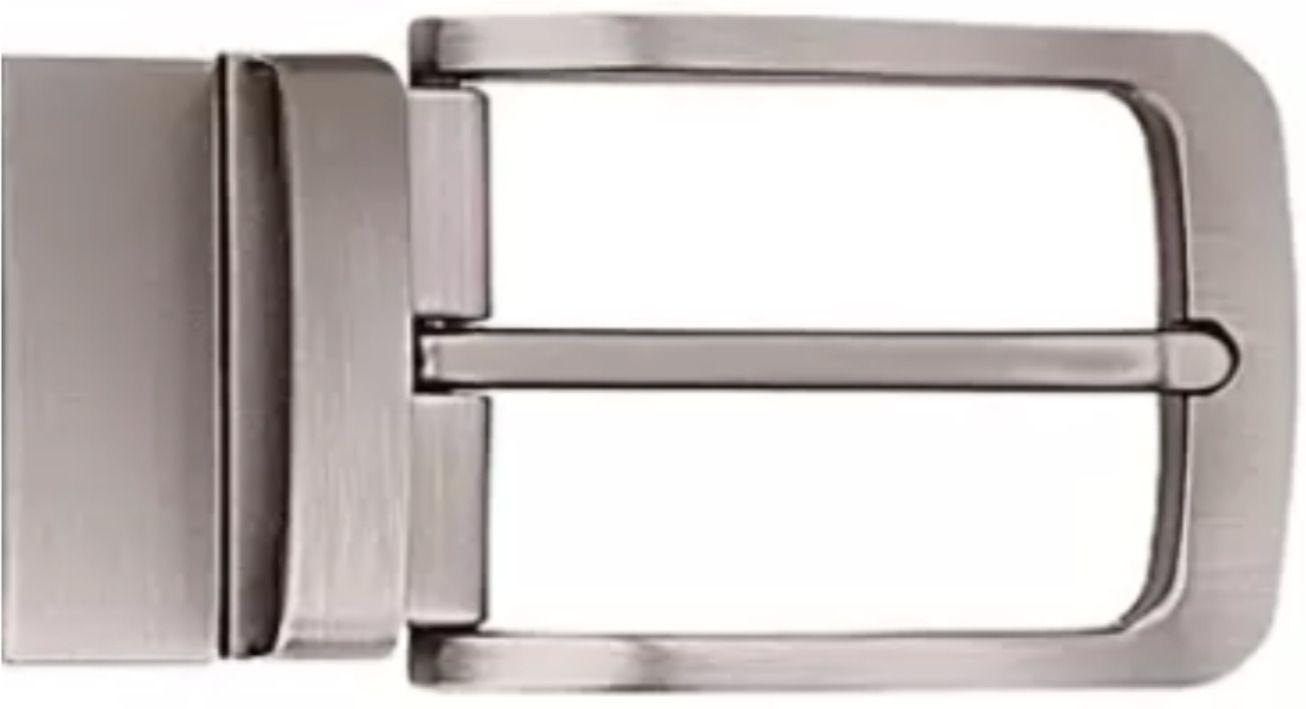 Men Silver Metal Belt-image-2