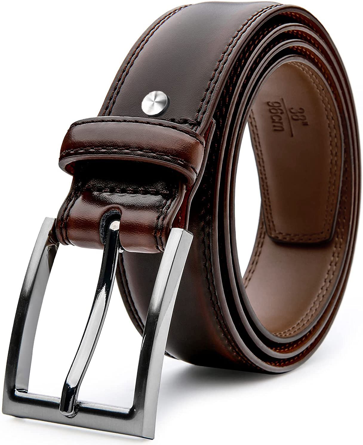 killer Men Brown Artificial Leather Belt-picture-11