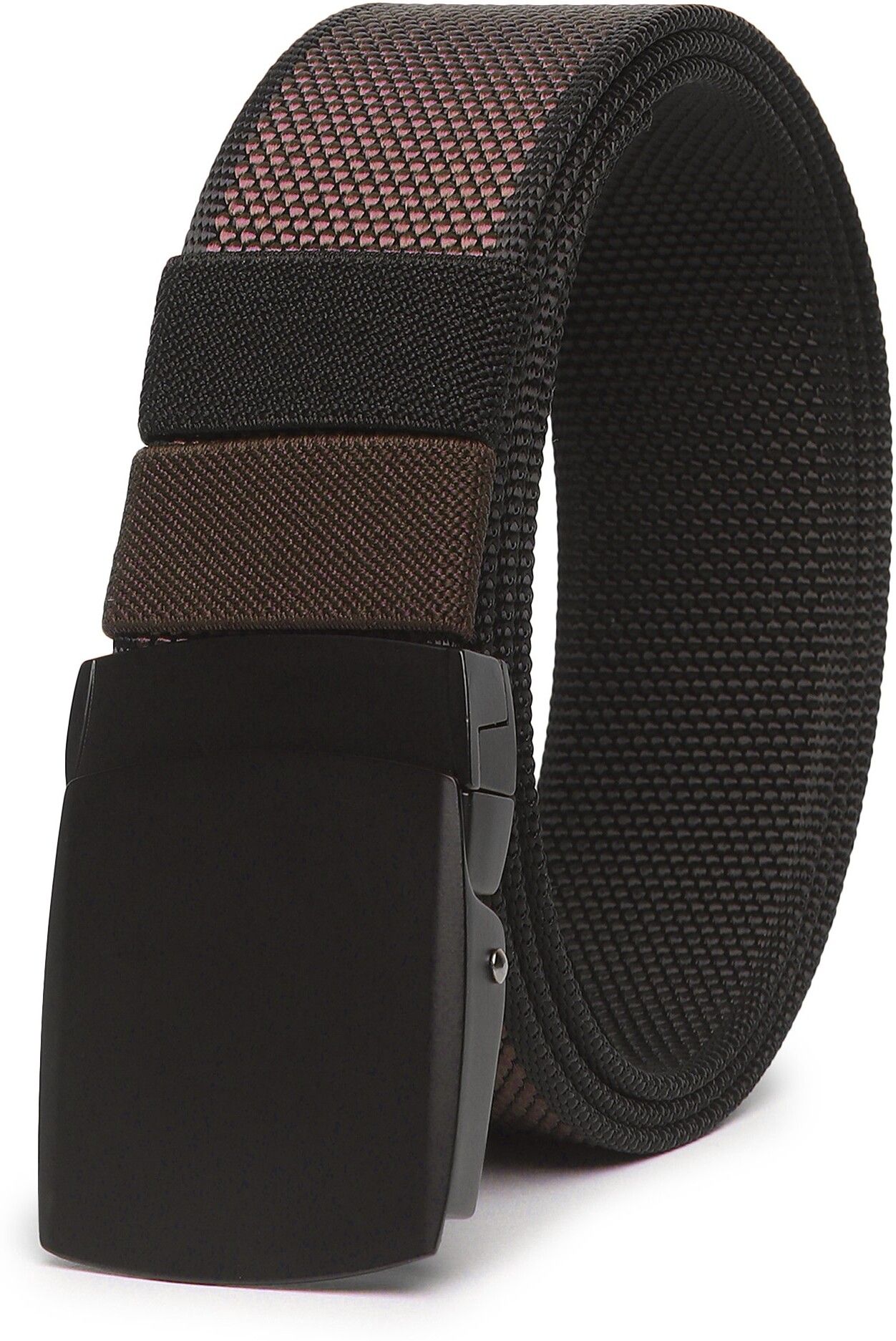 Men Brown Nylon Belt-image-22