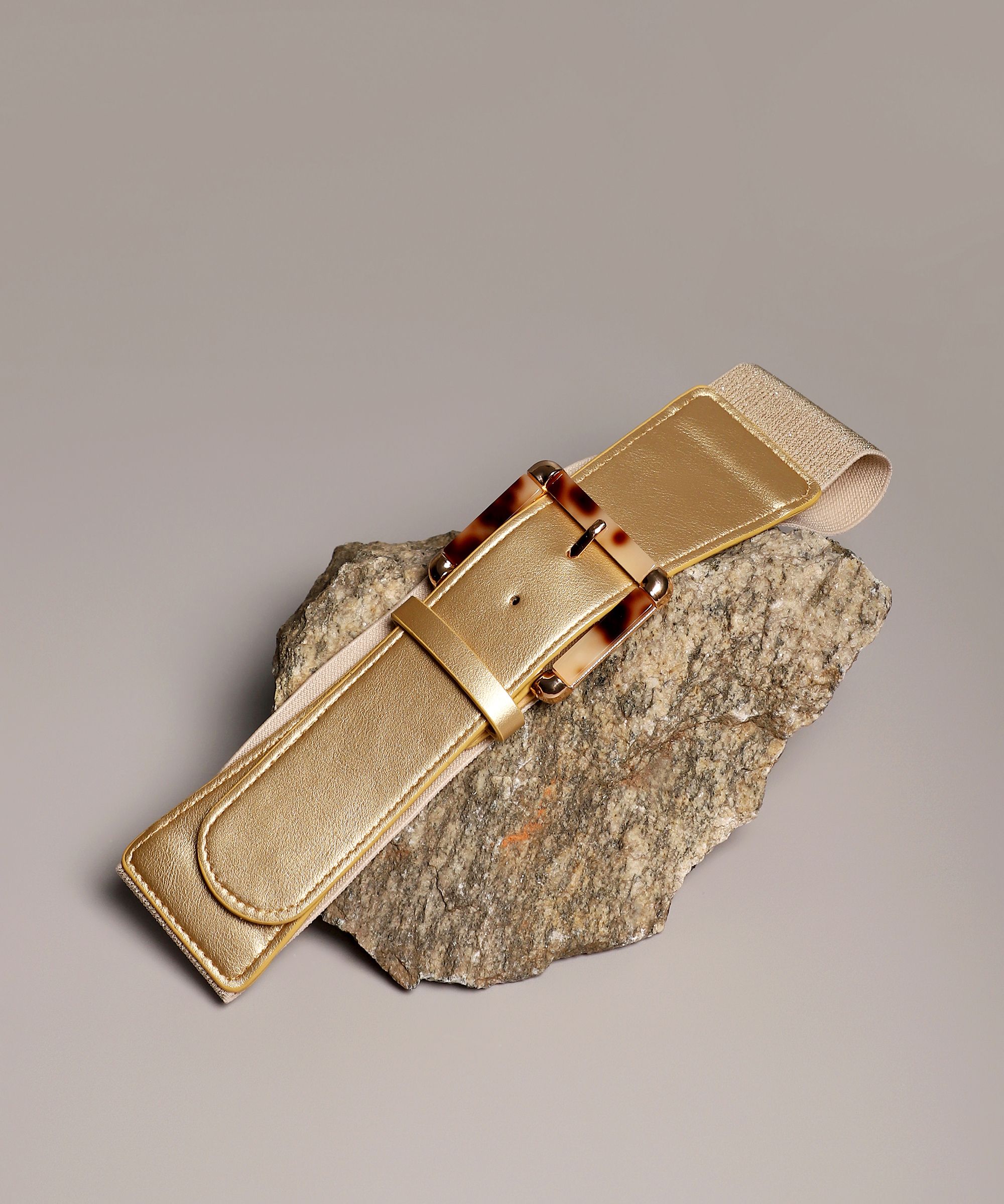 Women Casual Beige Synthetic Belt-image-20