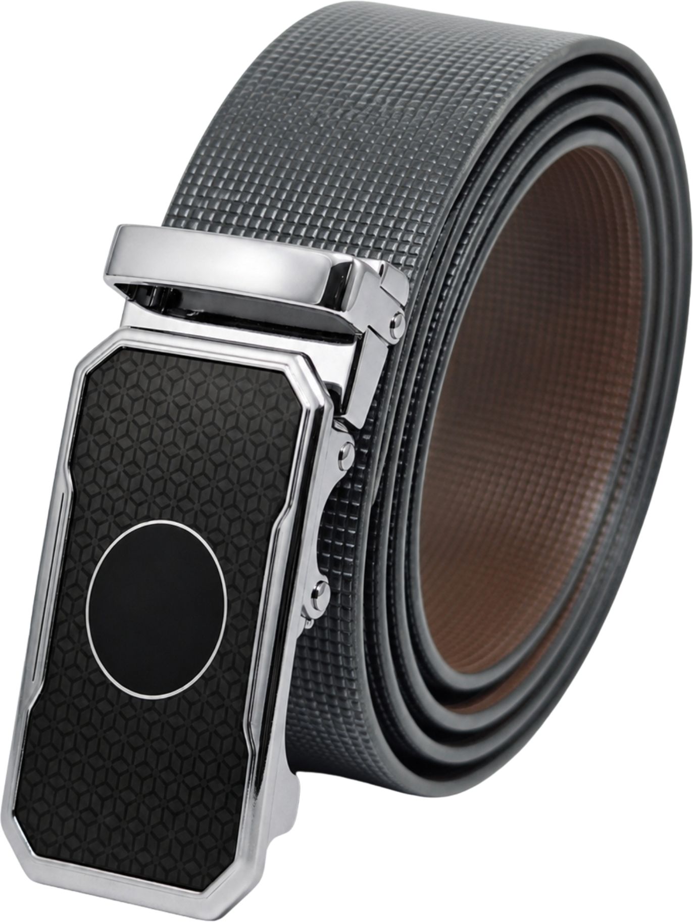 the men thing Men Casual, Formal Black Genuine Leather Belt-picture-1