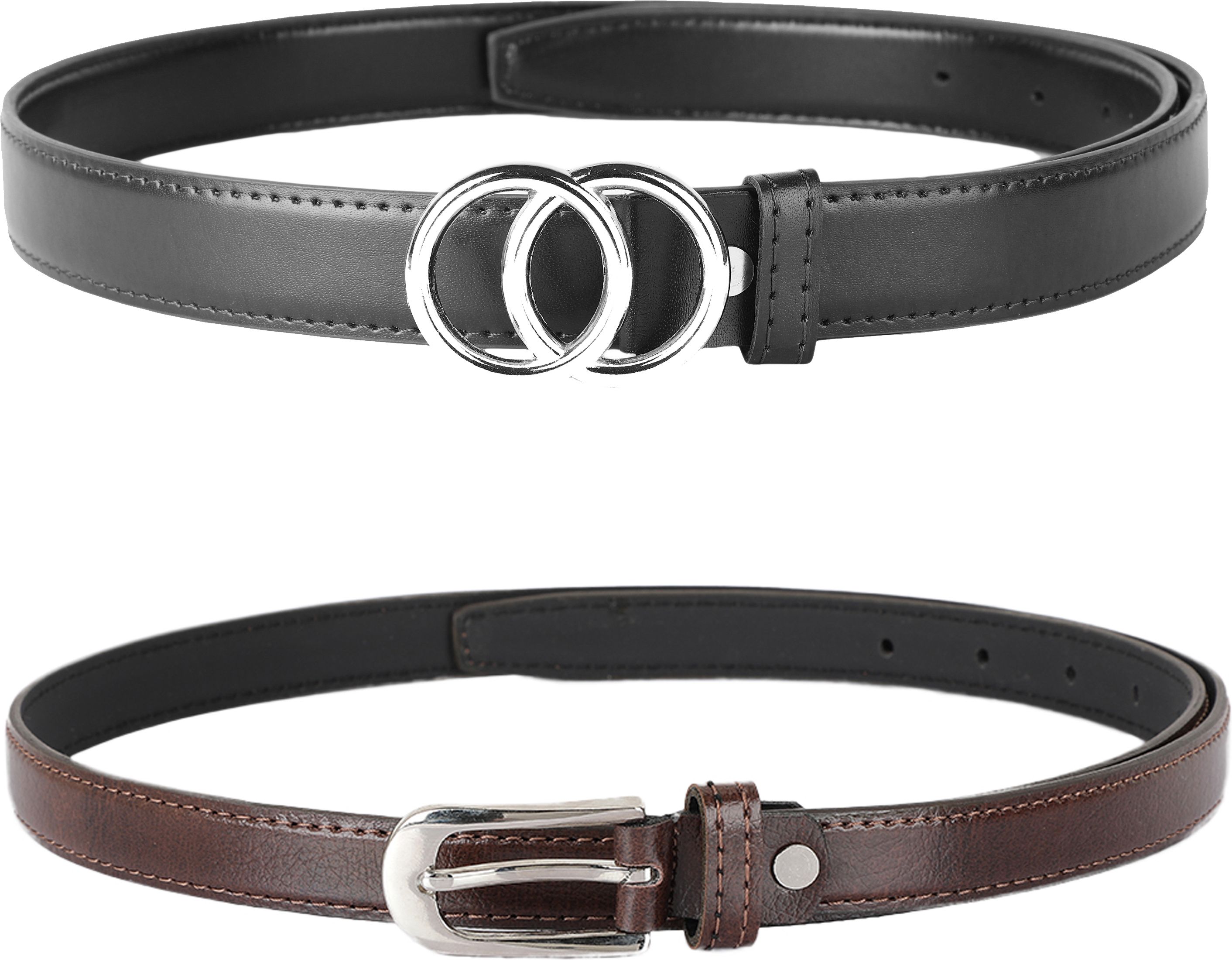 Women Casual, Evening, Formal, Party Multicolor Genuine Leather Belt-image-32