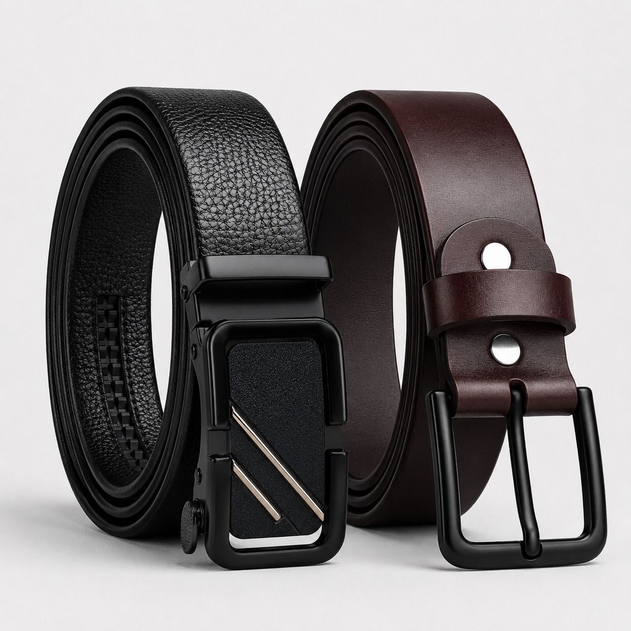 Men Casual Multicolor Artificial Leather Belt-image-29
