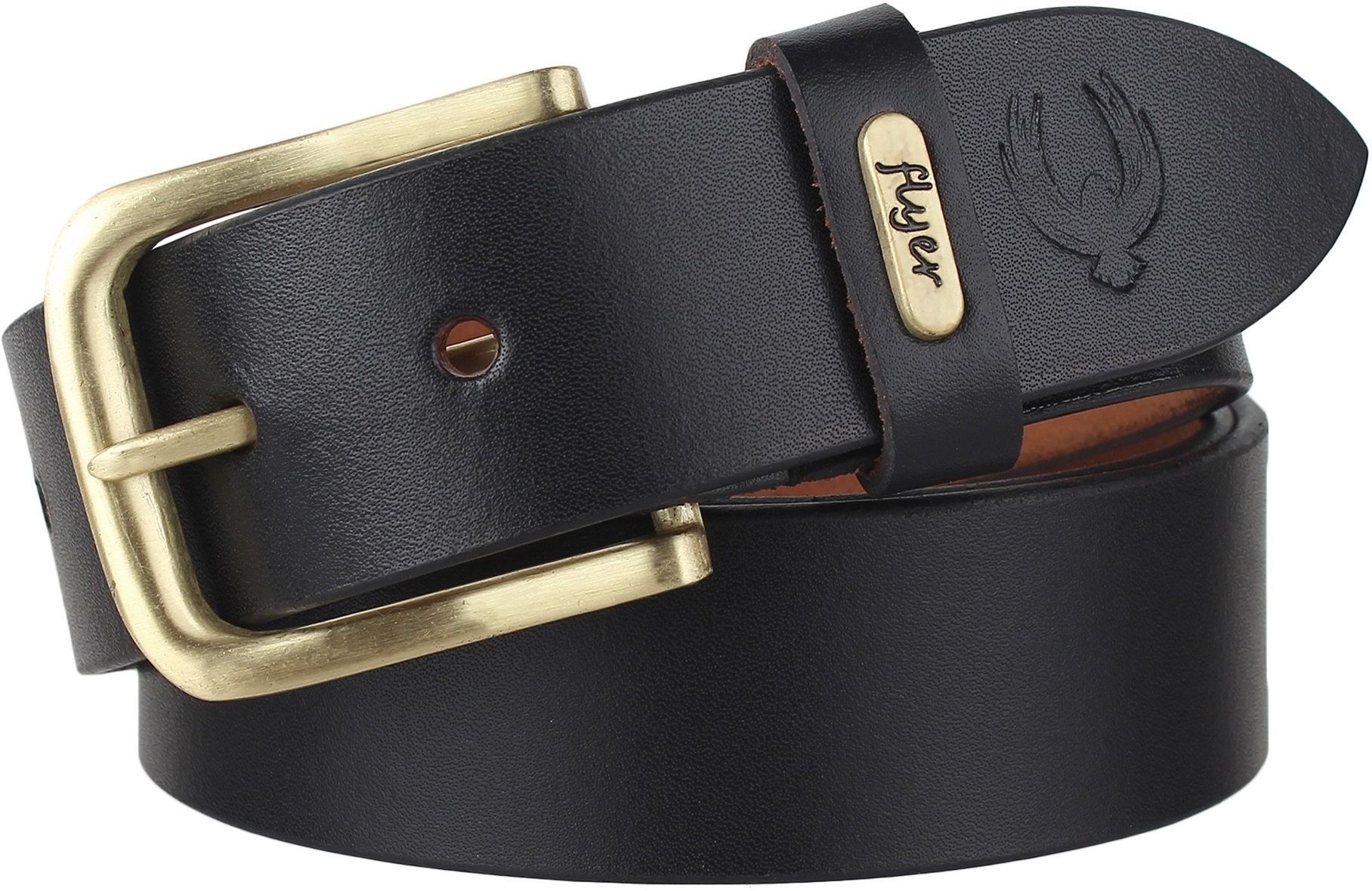 Men Casual, Formal, Evening, Party Black Genuine Leather Belt-image-47