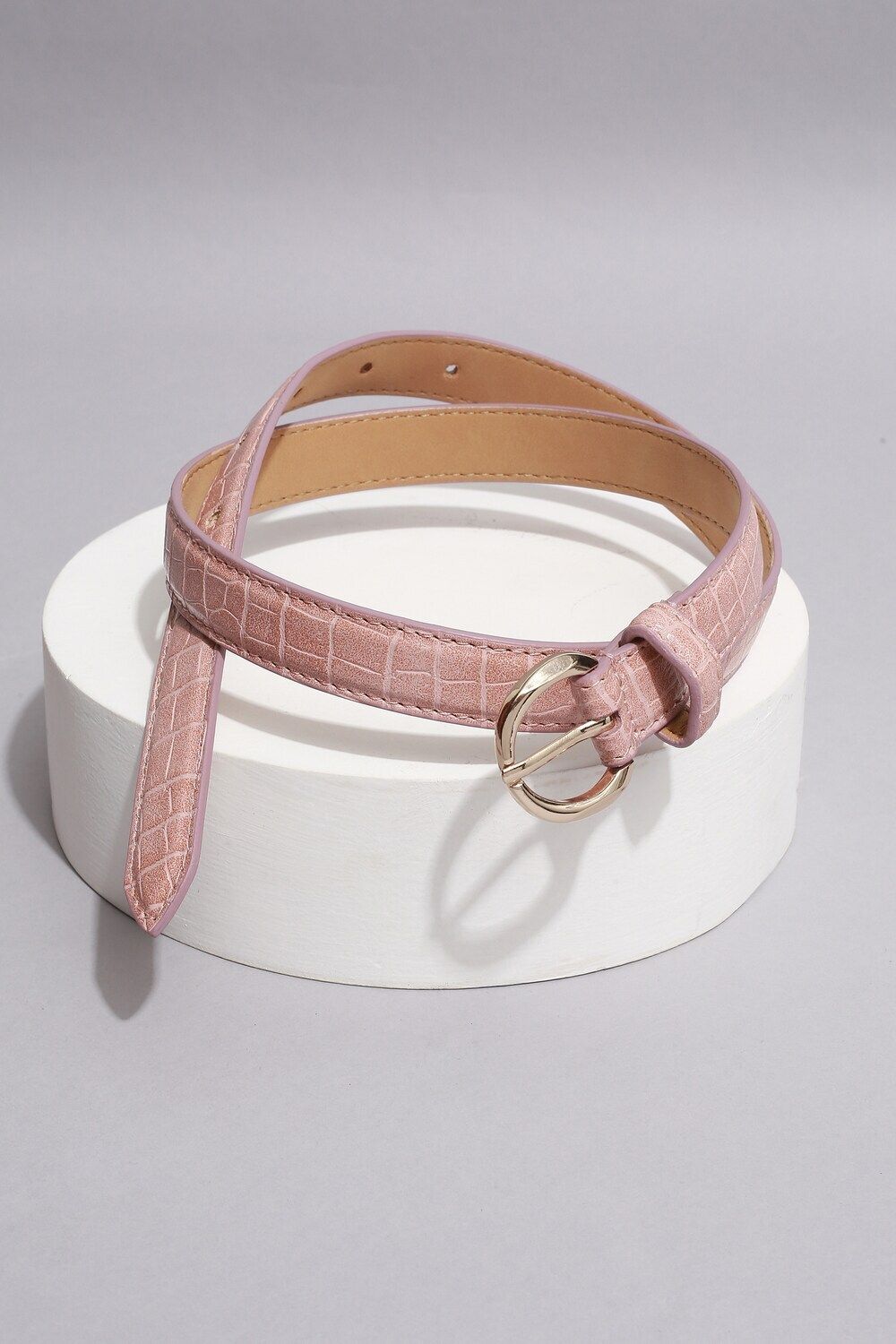allen solly Women Casual Pink Genuine Leather Belt-picture-14