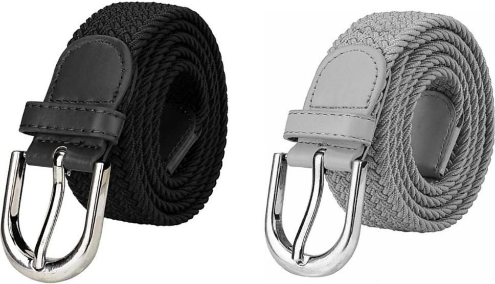 zoro designs Girls Casual, Evening, Formal, Party Black, Grey Synthetic Belt-picture-17