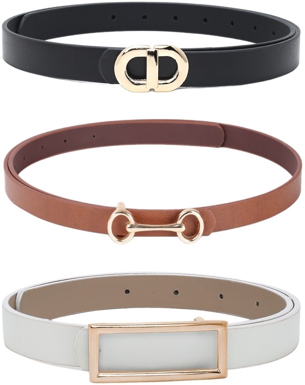 Women Formal Tan Genuine Leather Belt-image-24