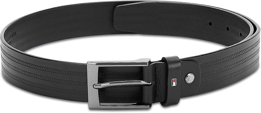 tommy hilfiger Men Casual Black Genuine Leather Belt-picture-20