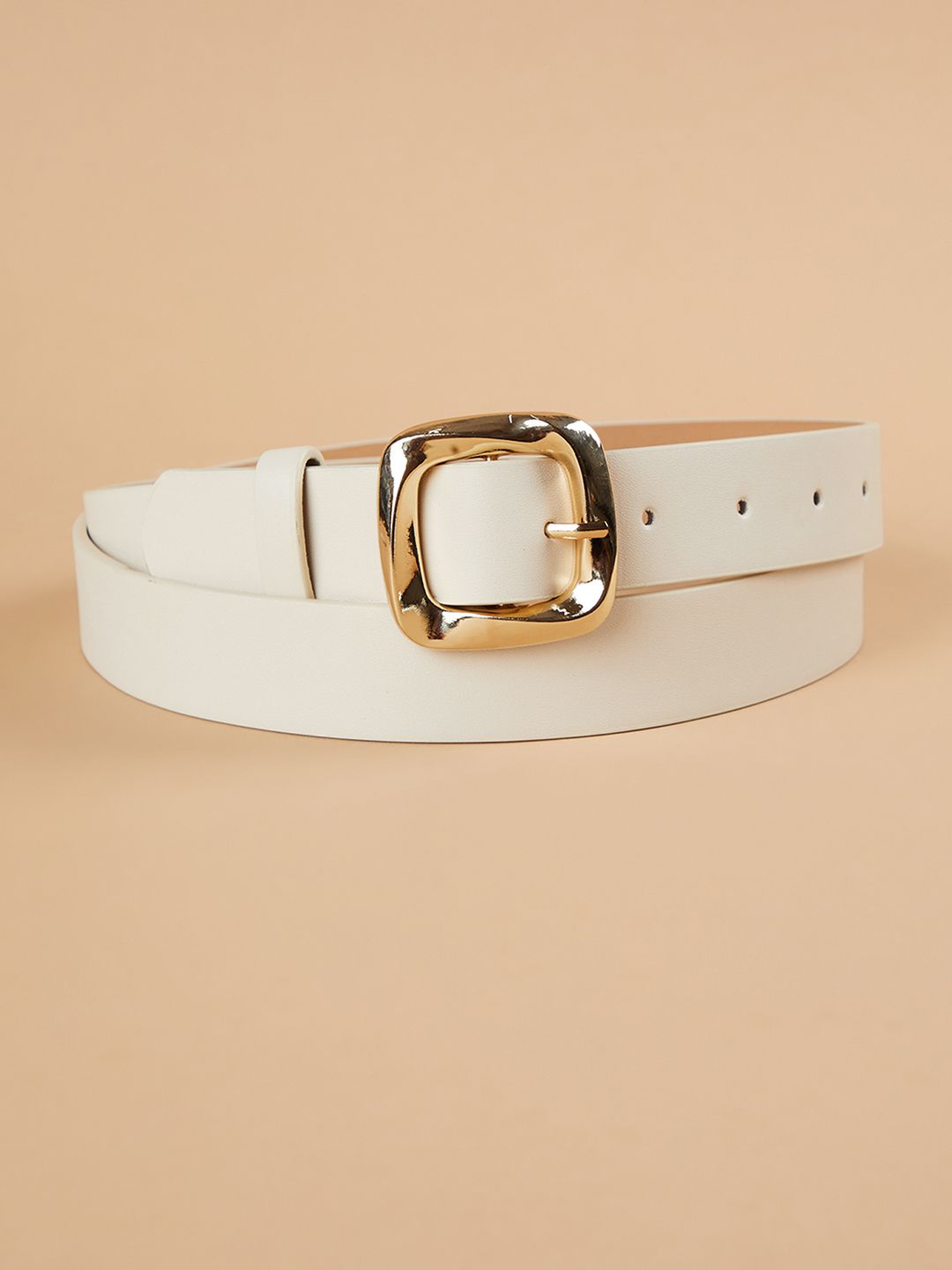 Women White Genuine Leather Belt-image-42