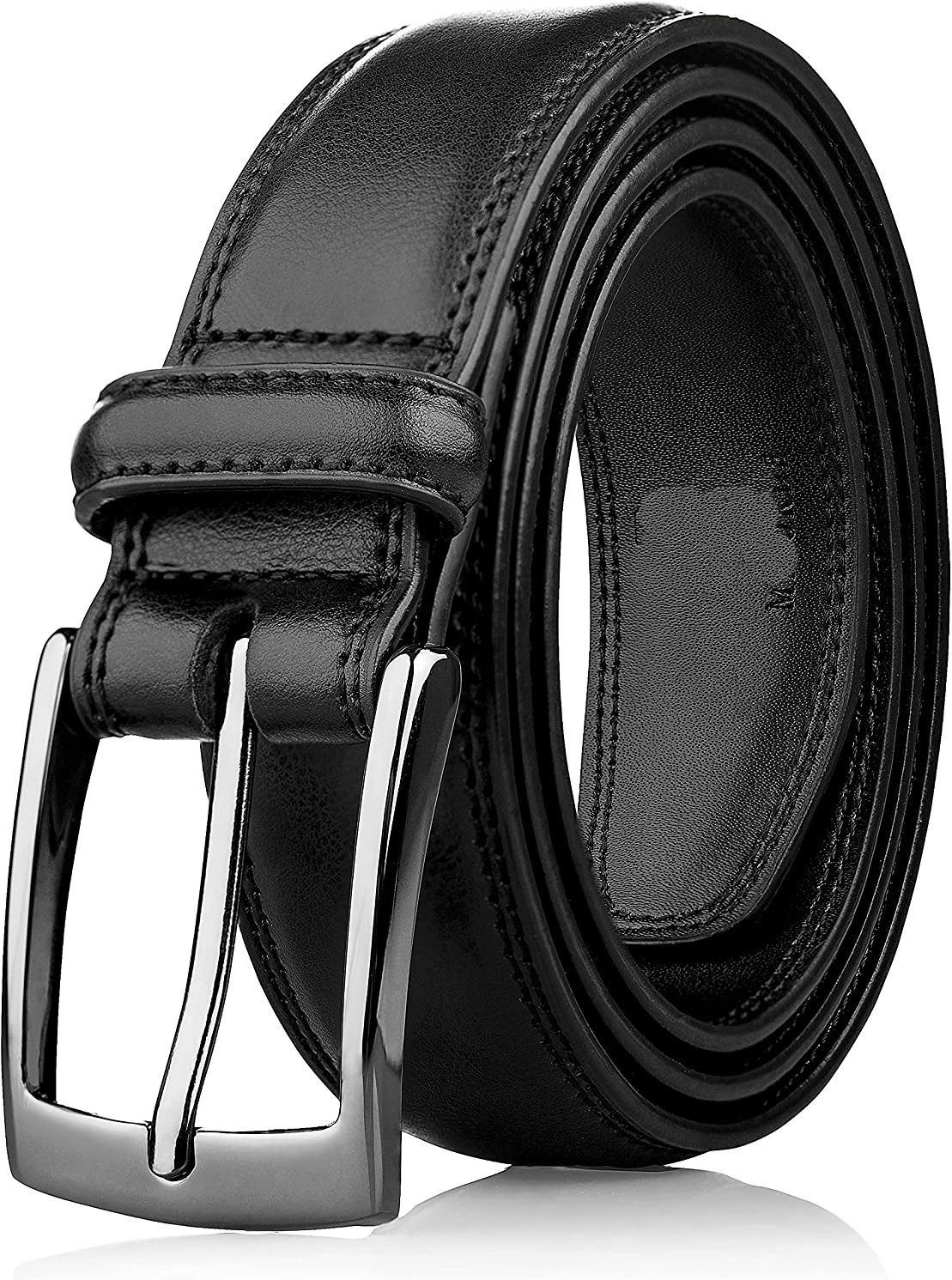 Men Formal, Casual, Party Black Artificial Leather Belt-image-35