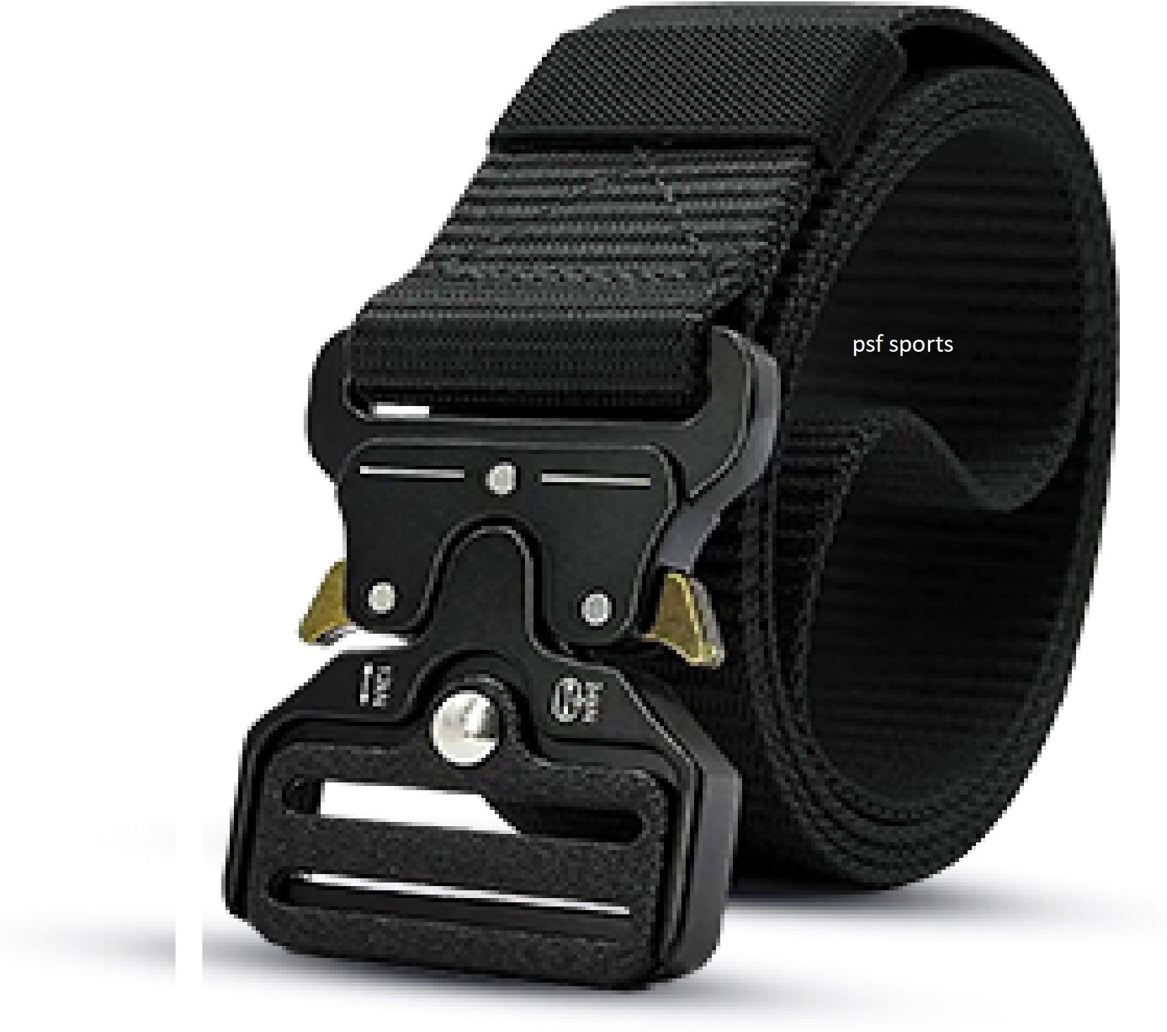 psf sports Men & Women Casual, Formal, Party Black Nylon Belt-picture-22