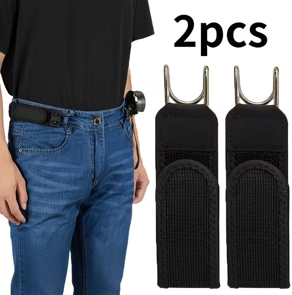 trendera Men & Women Casual, Evening, Formal, Party Black Nylon Reversible Belt-picture-30