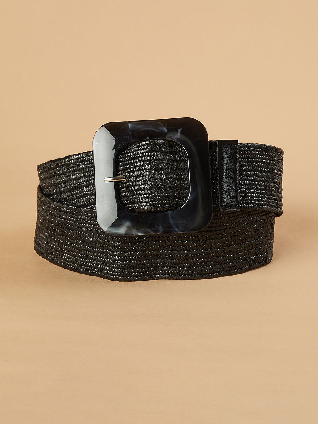 Women Casual Black Genuine Leather Belt-image-46