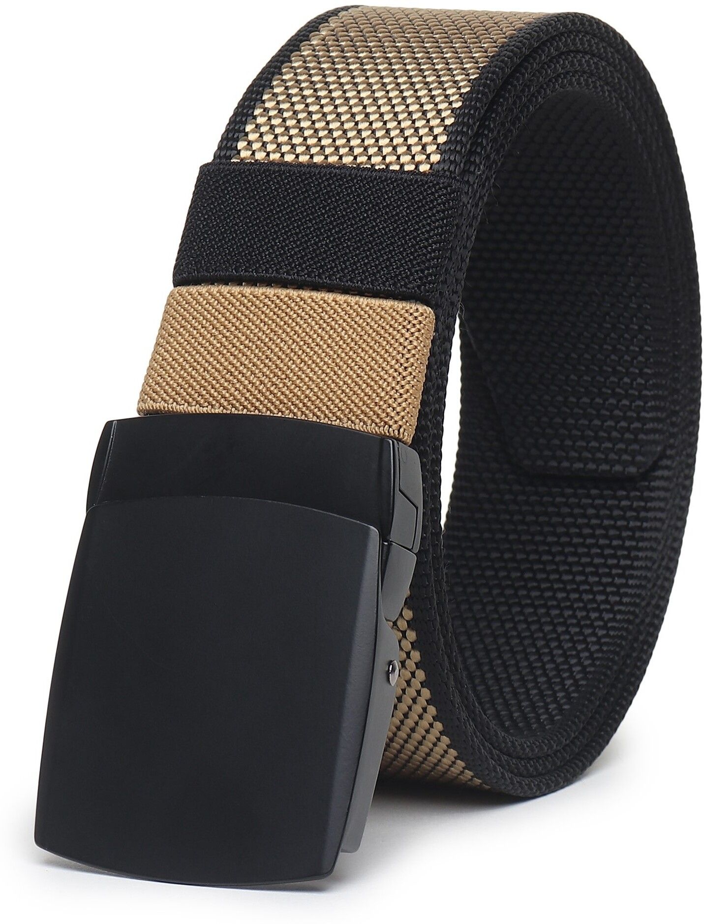 killer Men Gold Nylon Reversible Belt-picture-10