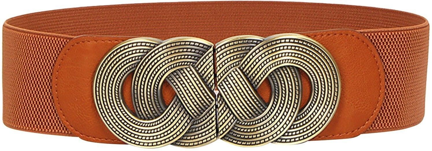 Women Brown Genuine Leather Belt