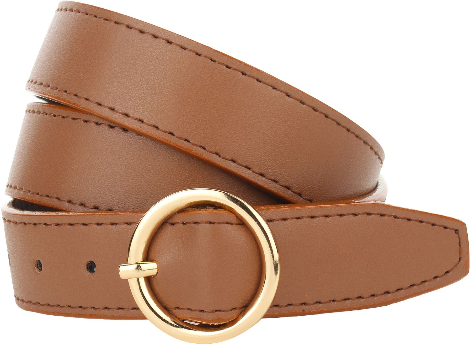 provogue Women Formal Tan Artificial Leather Belt-picture-14