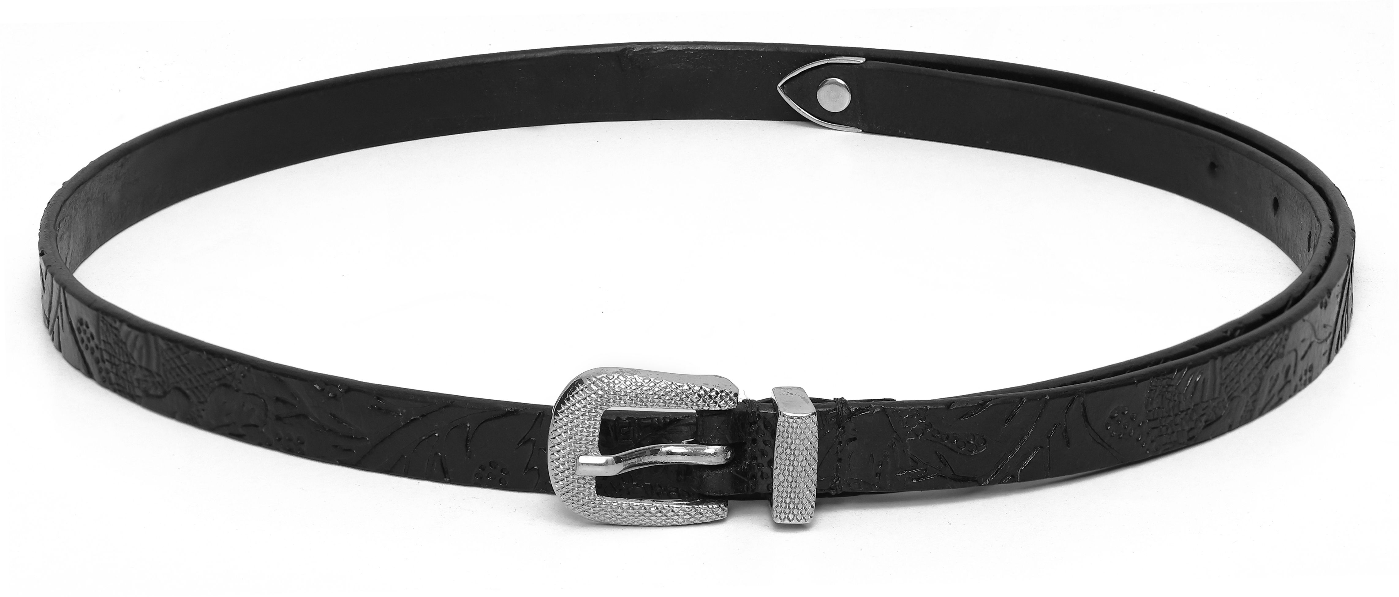 aditi wasan Women Casual Black Genuine Leather Belt-picture-11