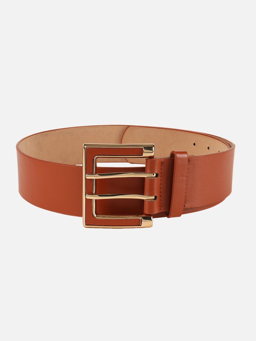 beatnik Women Casual Tan Artificial Leather Belt-picture-34