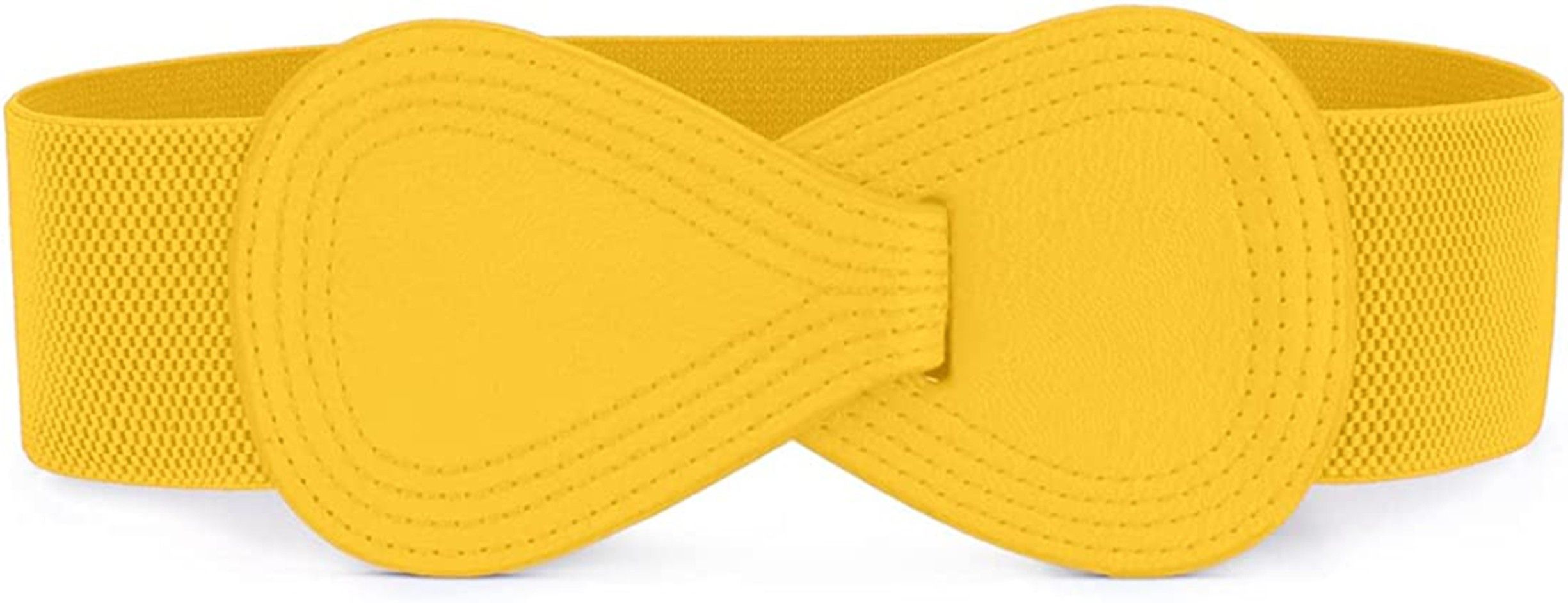 redhorns Women Casual, Evening, Formal, Party Yellow Fabric Belt-picture-11