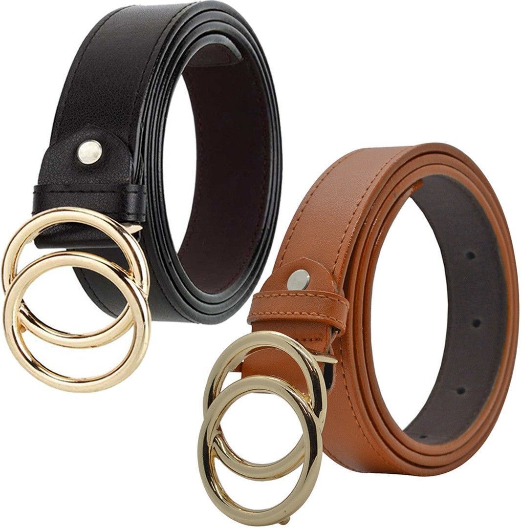 Women Brown Synthetic Belt-image-26