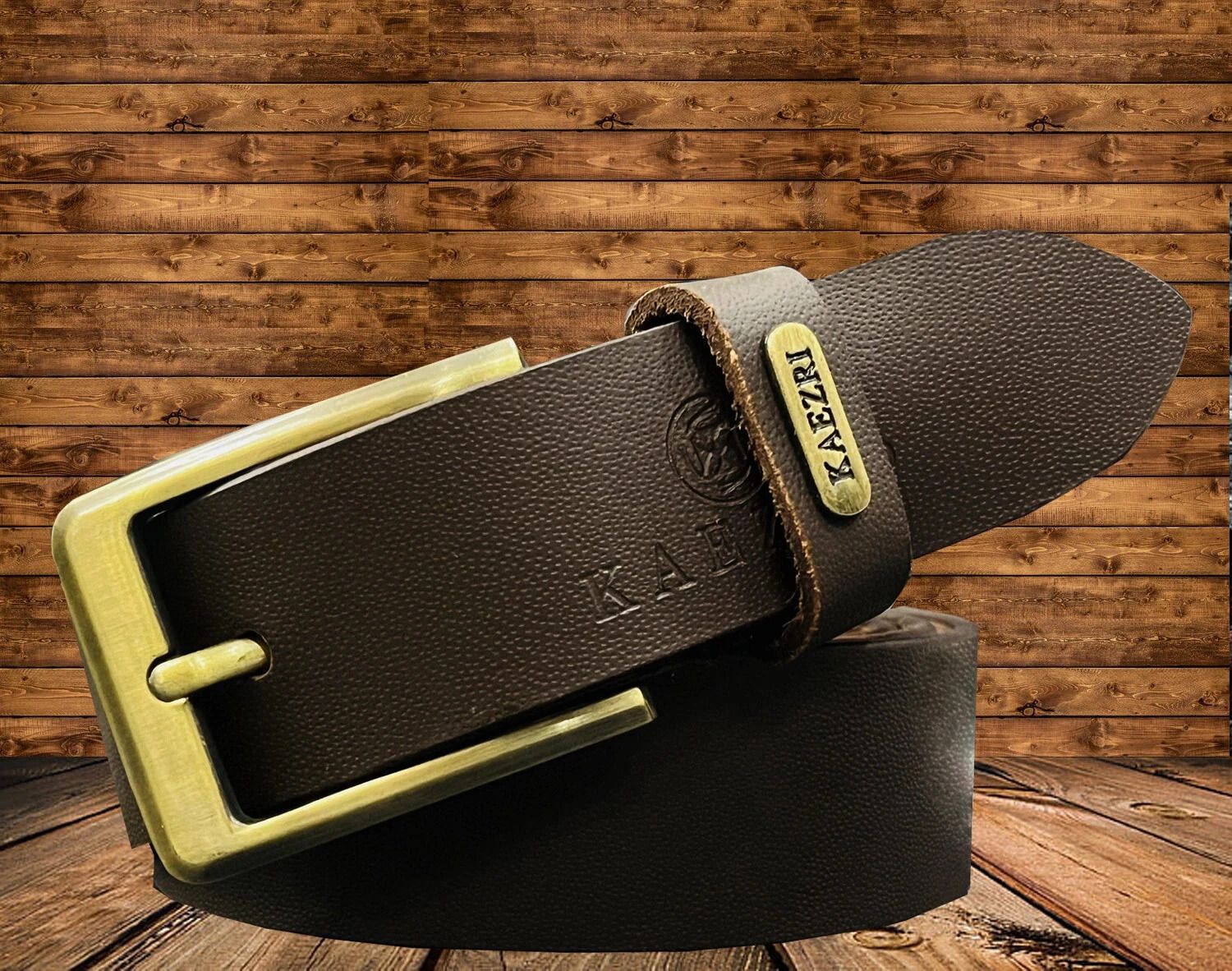 kaezri Men Evening, Party, Formal, Casual Brown Genuine Leather Belt-picture-17